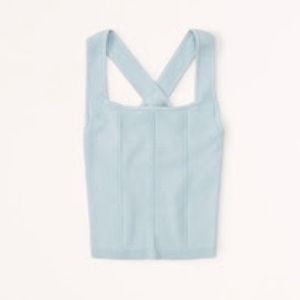 Ribbed Crossback Tank by A&F